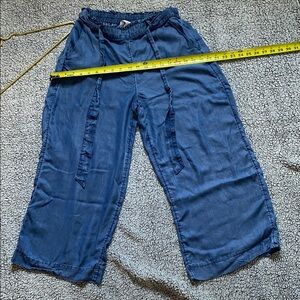 LC Lauren Conrad Blue Wide Leg Pants